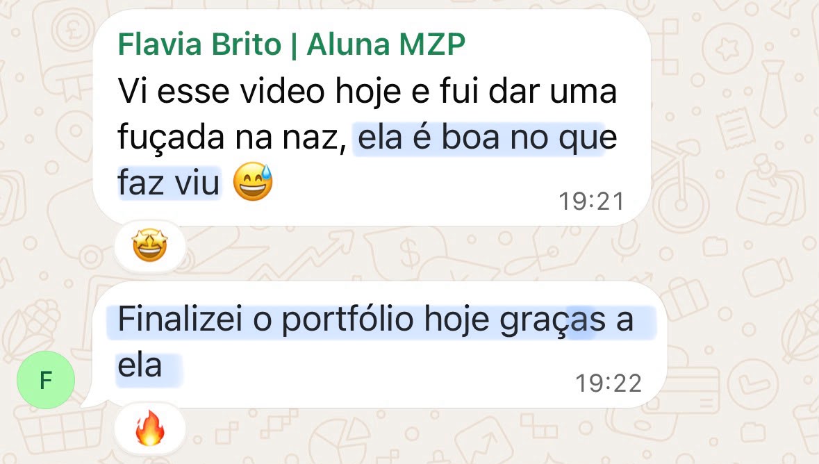 DEPOIMENTO DA FLÁVIA